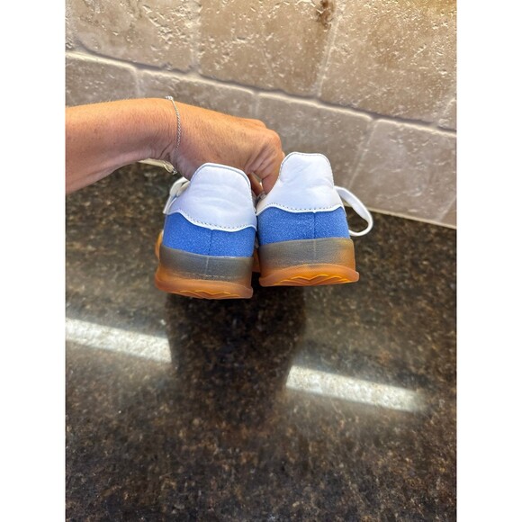 Adidas Gazelle Indoor Blue Fusion Gum Men’s 7 NWOT - Picture 5 of 11